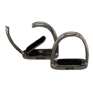 Estribo ingles kwik-out seguridad inoxidable con taco (par)