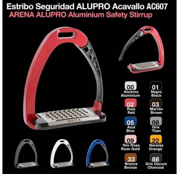 estribo seguridad alupro acavallo