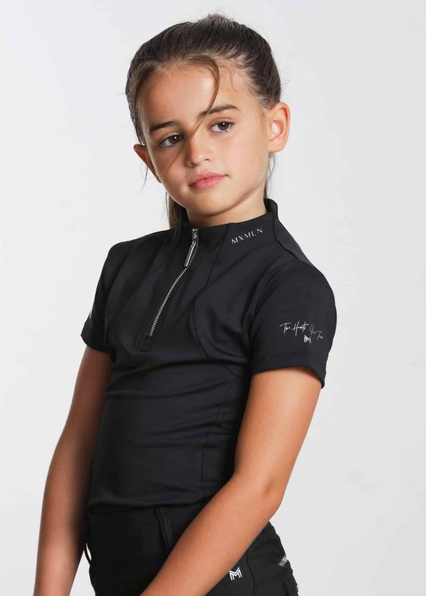 Maximilian yr short sleeve base layer (black) - Imagen 3