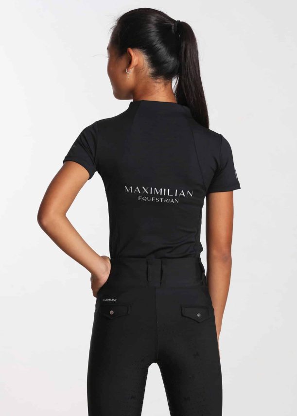 Maximilian yr short sleeve base layer (black) - Imagen 4