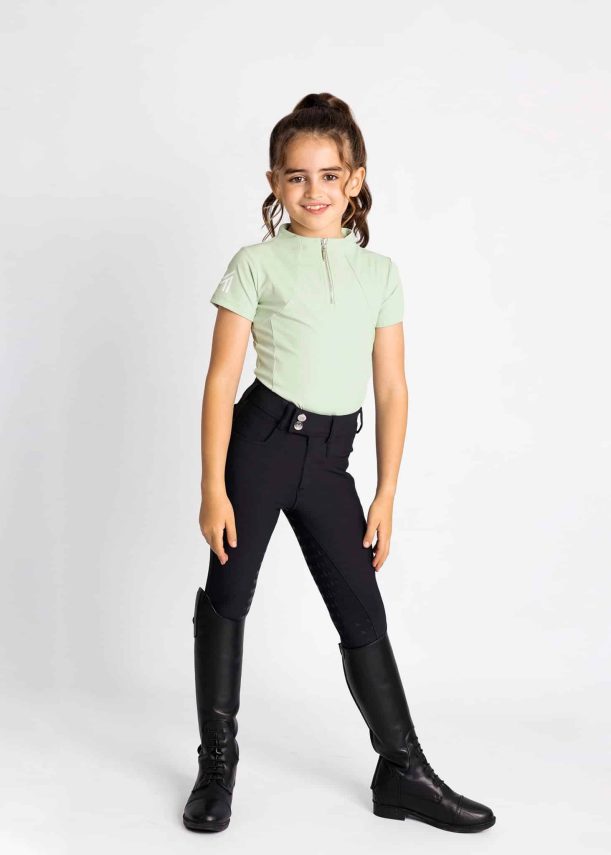 Maximilian short sleeve base layer (sage green) - Imagen 2