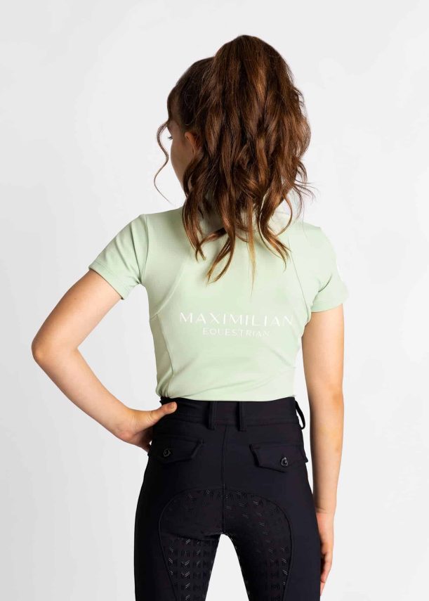 Maximilian short sleeve base layer (sage green) - Imagen 3