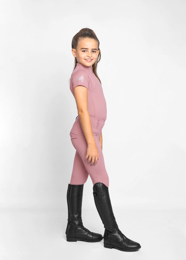Maximilian yr short sleeve base layer (rose) - Imagen 3