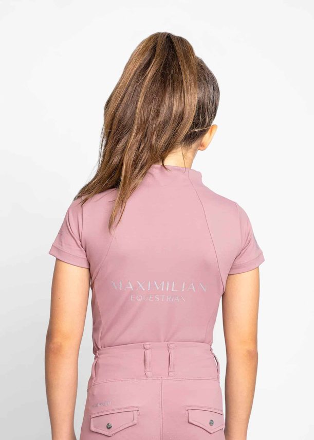 Maximilian yr short sleeve base layer (rose) - Imagen 4