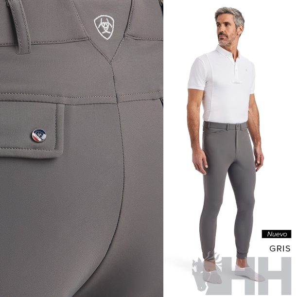 pantalon ariat hombre tri factor grip rodilla