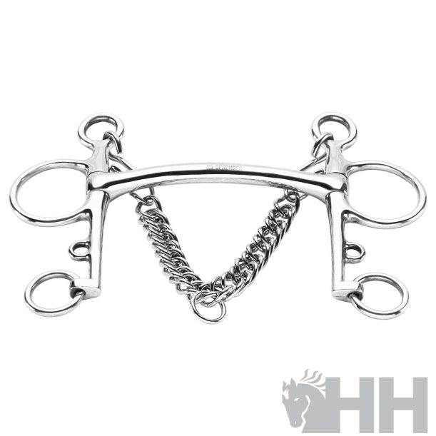 bocado sprenger basic pelham pierna 7cm embocadura recta