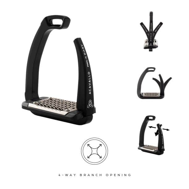 estribo seguridad acavallo rel-x easy ac667 - Imagen 2