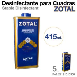 DESINFECTANTE ZOTAL PARA CUADRA