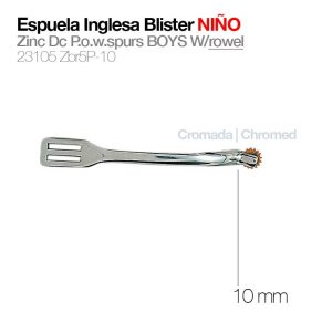 ESPUELA INGLESA BLISTER NIÑO