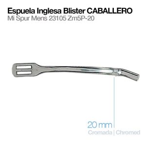 ESPUELA INGLESA BLISTER CABALLERO