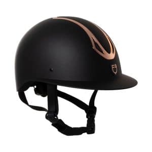 CASCO DE EQUITACION EQUESTRO MODELO AZAEL VISERA ANCHA