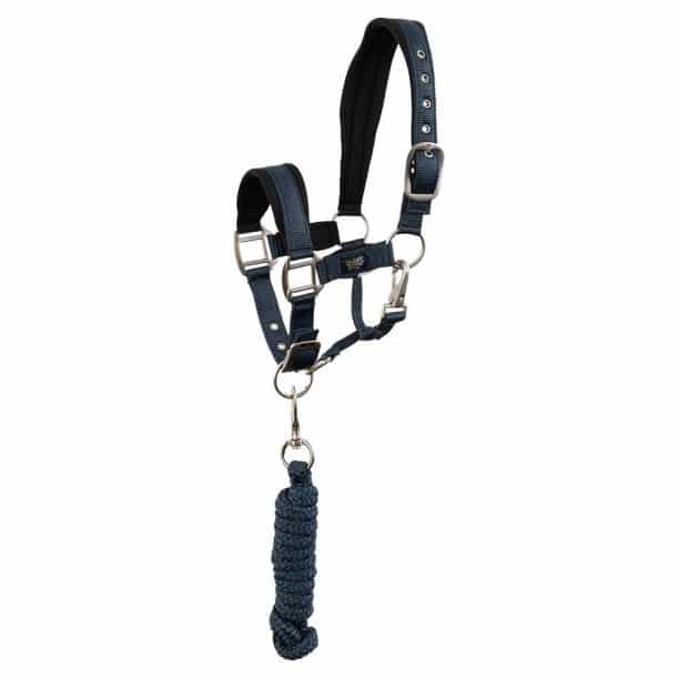 BR Mini Cabezada de Caballo con Cuerda de Plomo