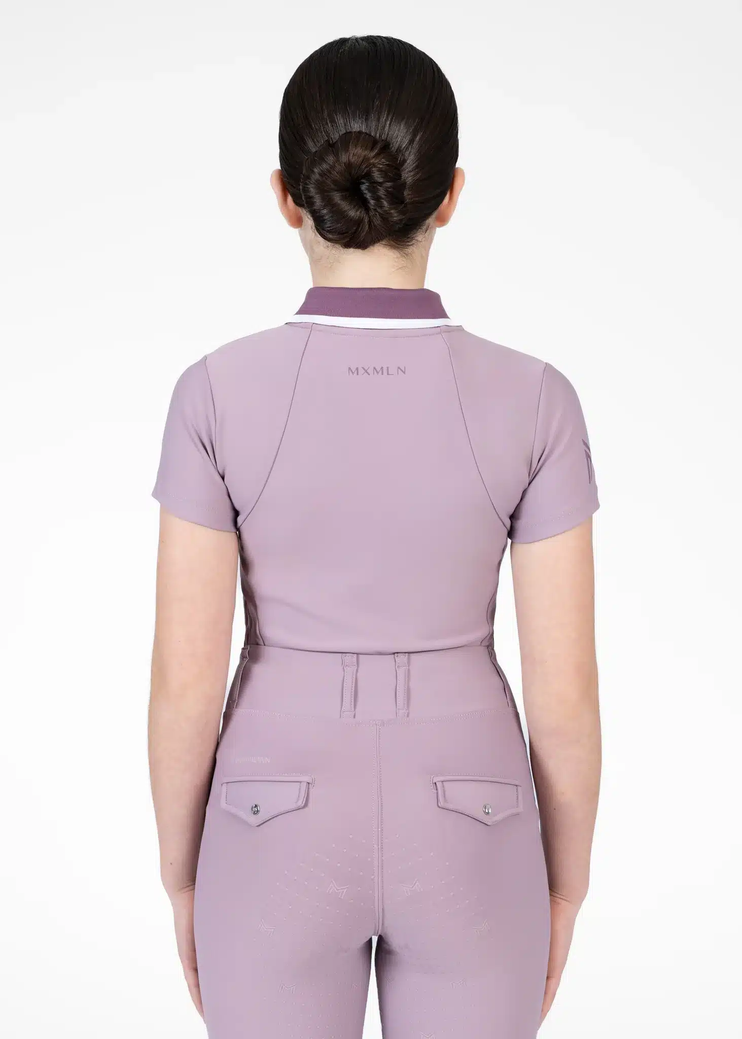 Polo maximilian YR Concept Short SleeveShirt (Orchid) - Imagen 6