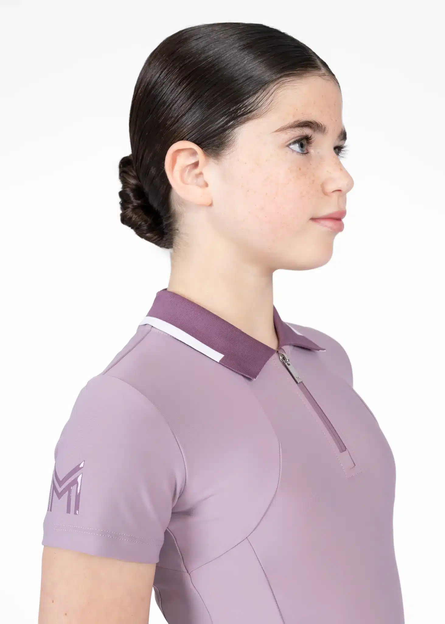 Polo maximilian YR Concept Short SleeveShirt (Orchid) - Imagen 2