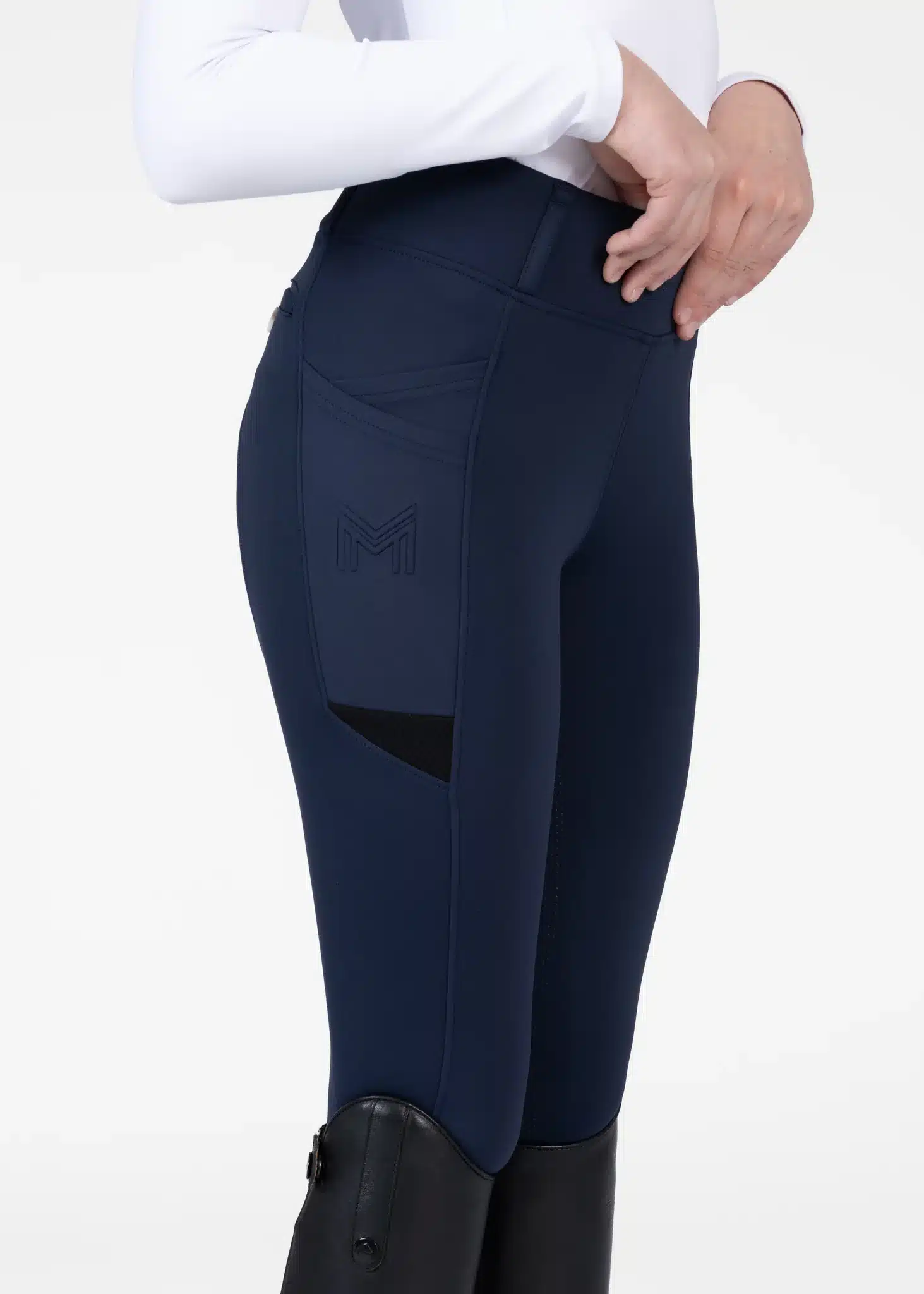 Leggings maximilian YR Tech Riding (Navy) - Imagen 4