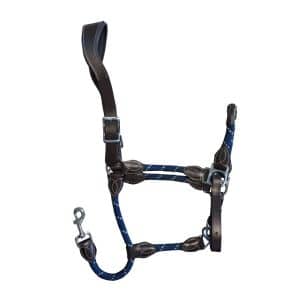 Cabezada de cuadra cuero y nylon