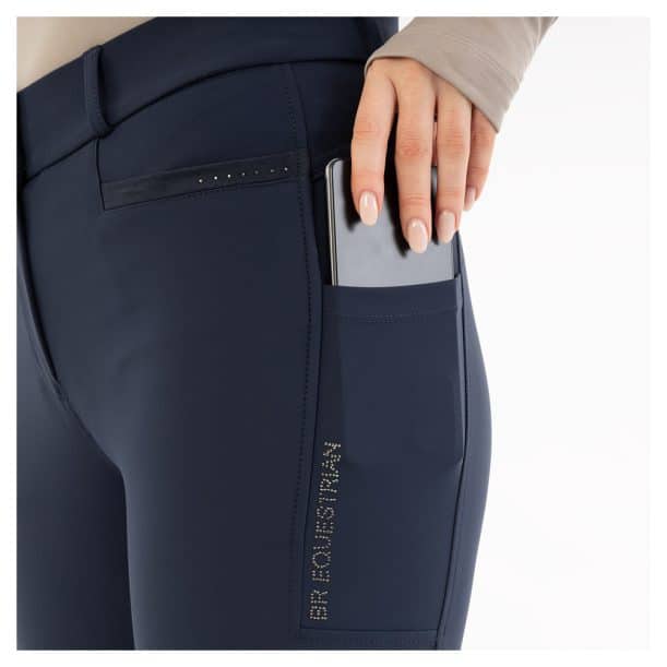BR Pantalones de montar mujer Jolijn Knee Patches de silicona para - Imagen 7
