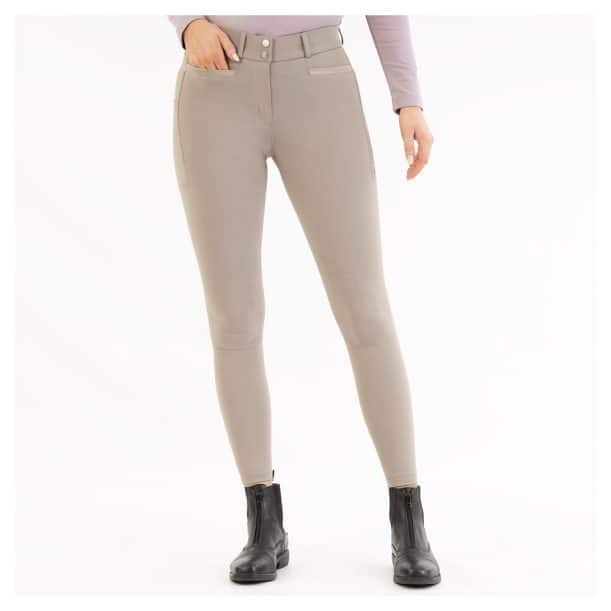 BR Pantalones de montar mujer Jolijn Knee Patches de silicona para