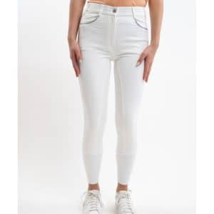 Pantalon harcour Boogie Women con asiento completo (white)