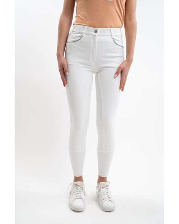 Pantalon harcour Boogie Women con asiento completo (white)