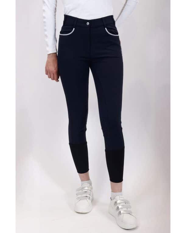 Pantalon harcour Boogie Women con asiento completo (Azul marino)
