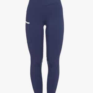 Leggings bicolor de agarre total para mujer Equestro